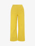 Pantalon ample coupe droite - Jaune - 4
