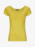 T-shirt stretch à bords irisés - Jaune - 4