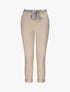 Pantalon chino droit à poches volantées - Beige - 1