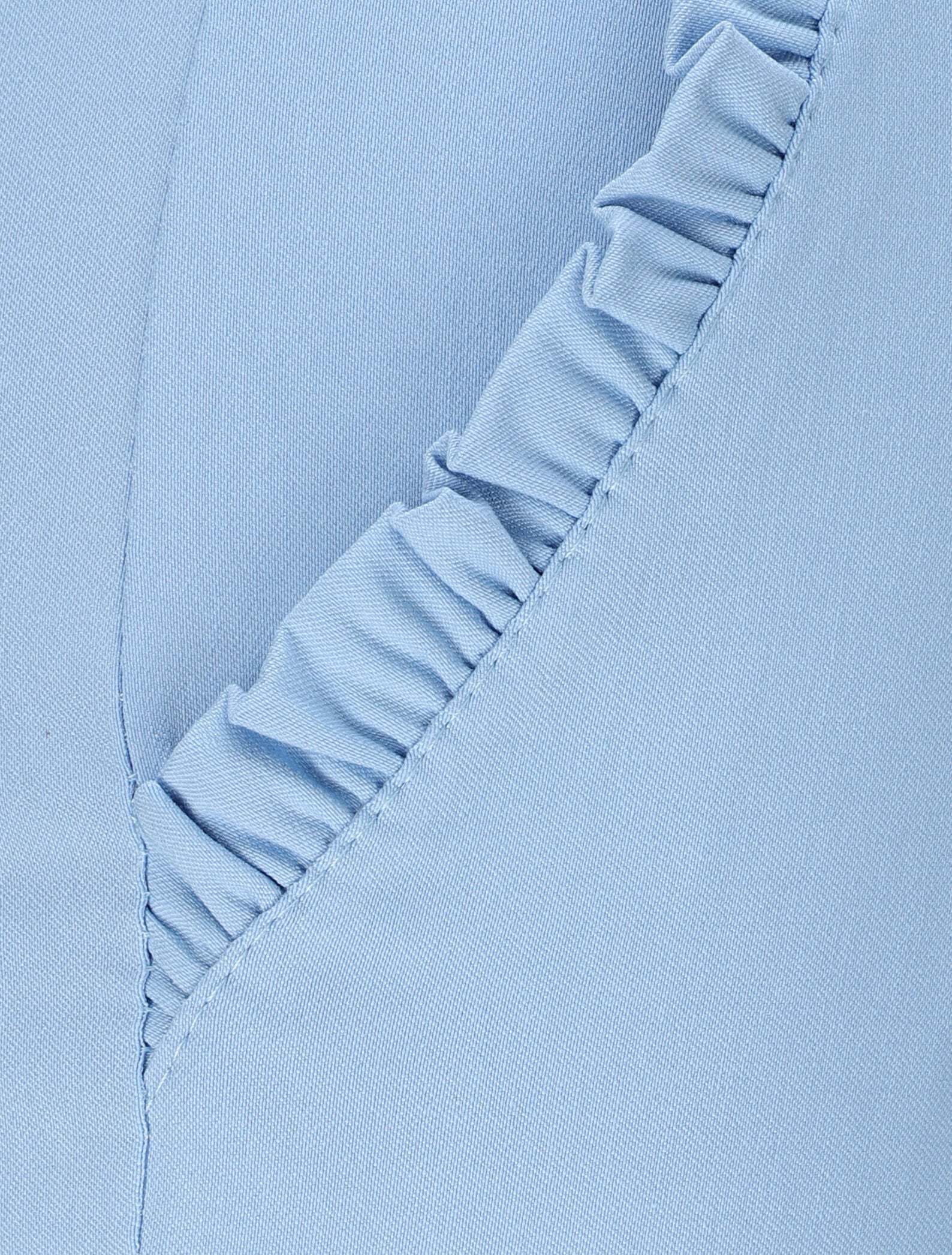 Pantalon chino droit à poches volantées - Bleu ciel - 3