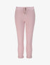 Pantalon droit taille haute froncée - Rose - 4