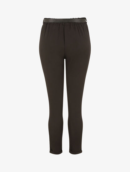Pantalon 7/8 à pince - Noir - 2