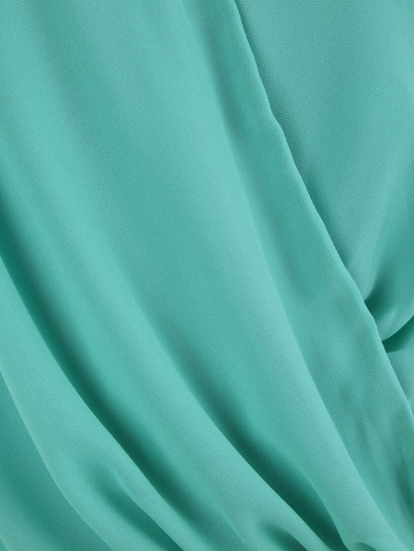 Top uni à bas élastiqué - Vert d&