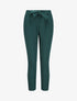 Pantalon droit à taille élastiquée - Vert sapin - 4