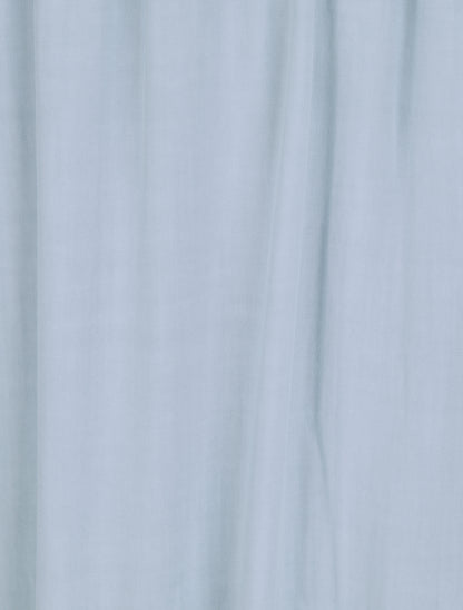 Robe longue empire unie à bretelles - Bleu ciel - 4