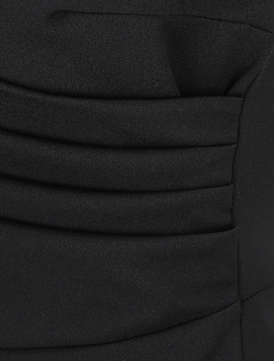 Combishort cache-coeur uni - Noir - 3