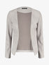 Veste ouverte effet daim - Gris clair - 4