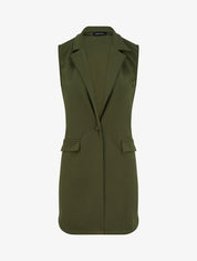 Blazer sans manches - Kaki - 4