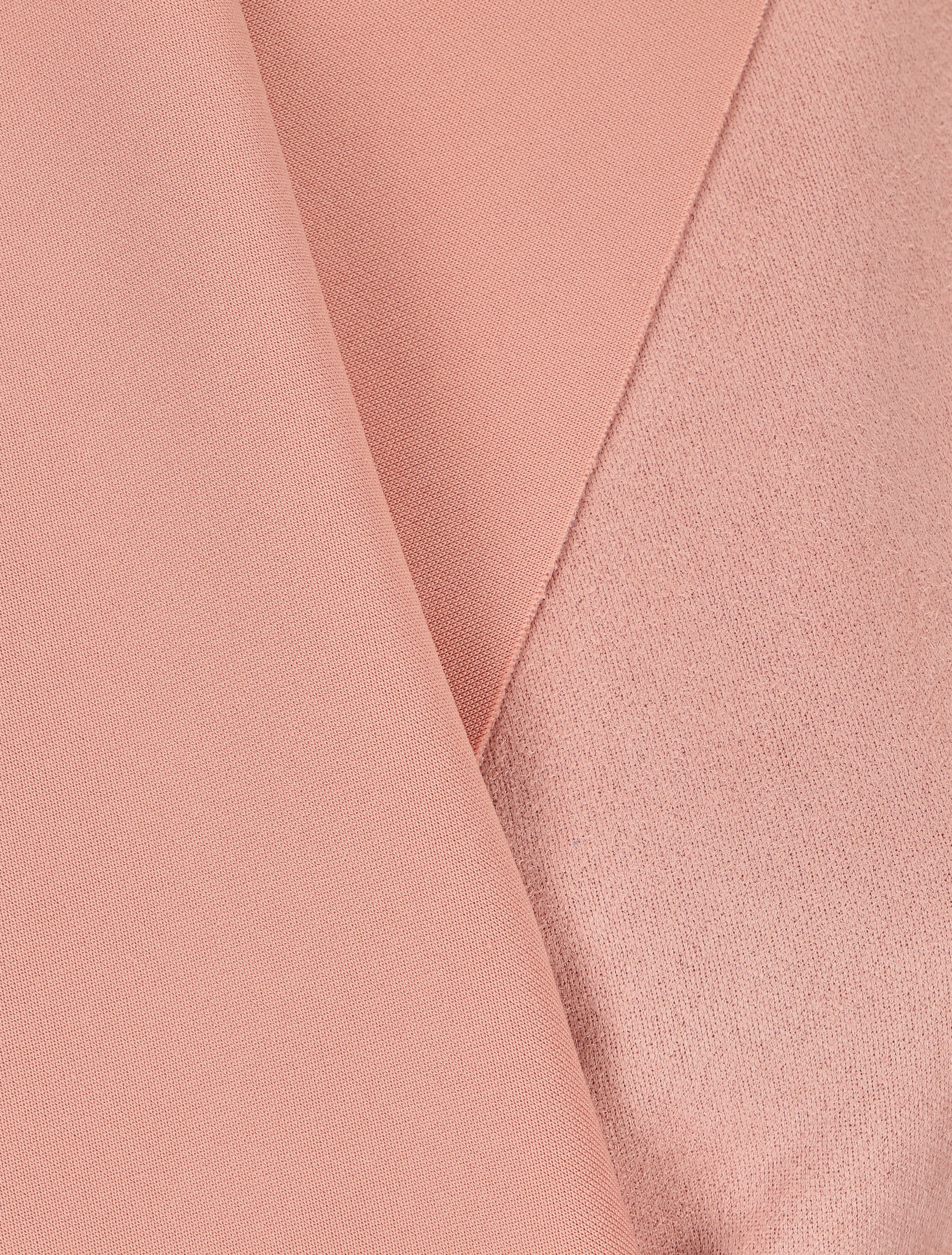 Gilet jeté en suédine - Rose - 3