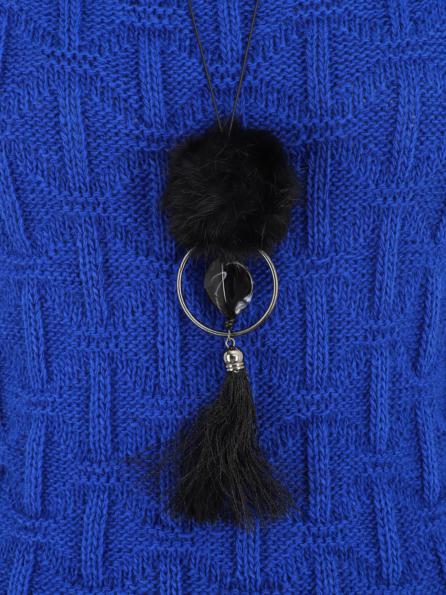 Pull uni sans manches - Bleu électrique - 3