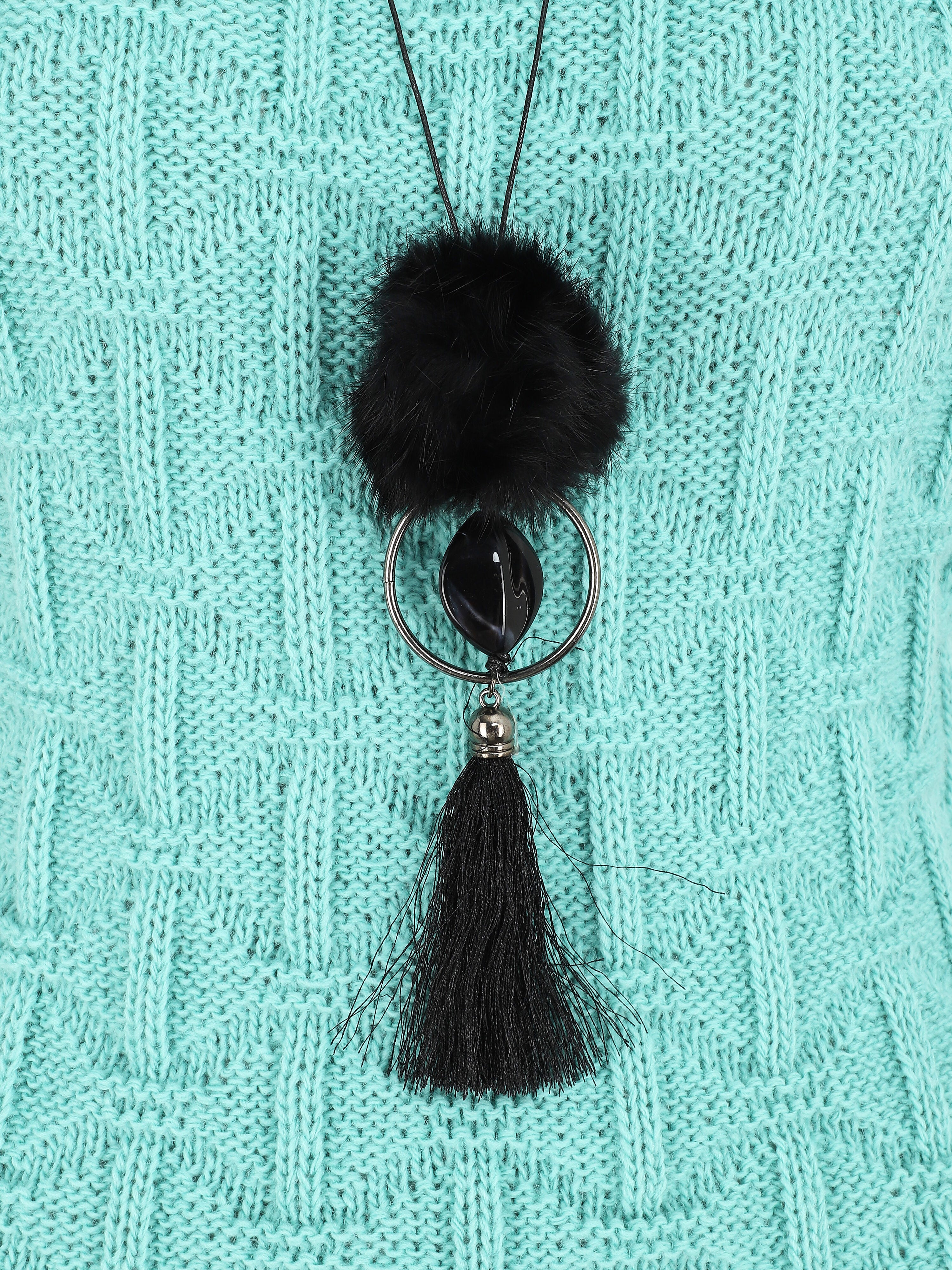 Pull uni sans manches - Bleu clair - 3