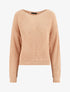 Pull loose à col bateau - Rose - 5