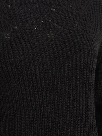 Pull long uni - Noir - 3