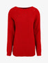 Pull long uni - Rouge - 5