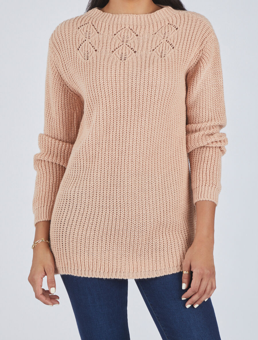 Pull long uni - Rose - 4