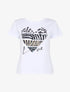 T-shirt à motif coeur et imprimé animaux - Blanc - 3