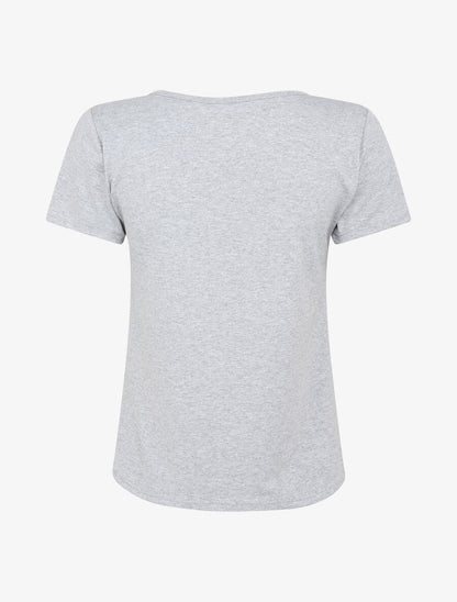 T-shirt à motif coeur et imprimé animaux - Gris - 2