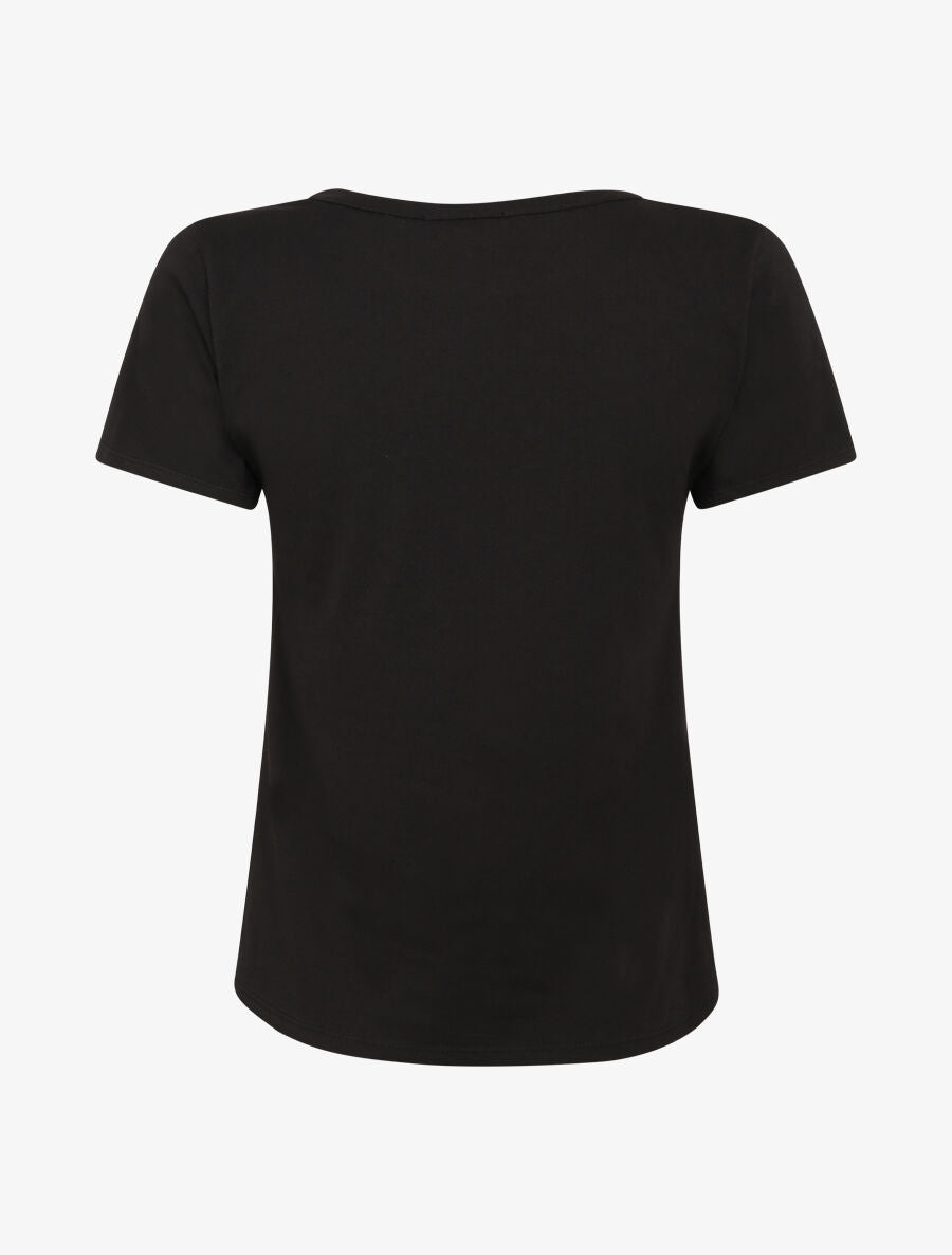 T-shirt à motif bulldogs - Noir - 2
