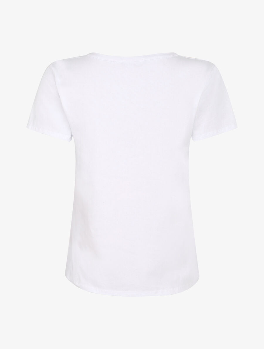 T-shirt à motif bulldogs - Blanc - 2