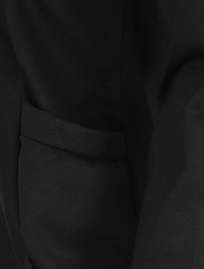 Veste légère ouverte à poches plaquées - Noir - 3