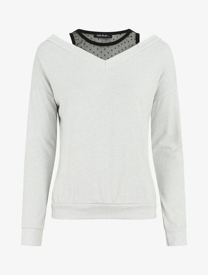 Pull bardot trompe l&