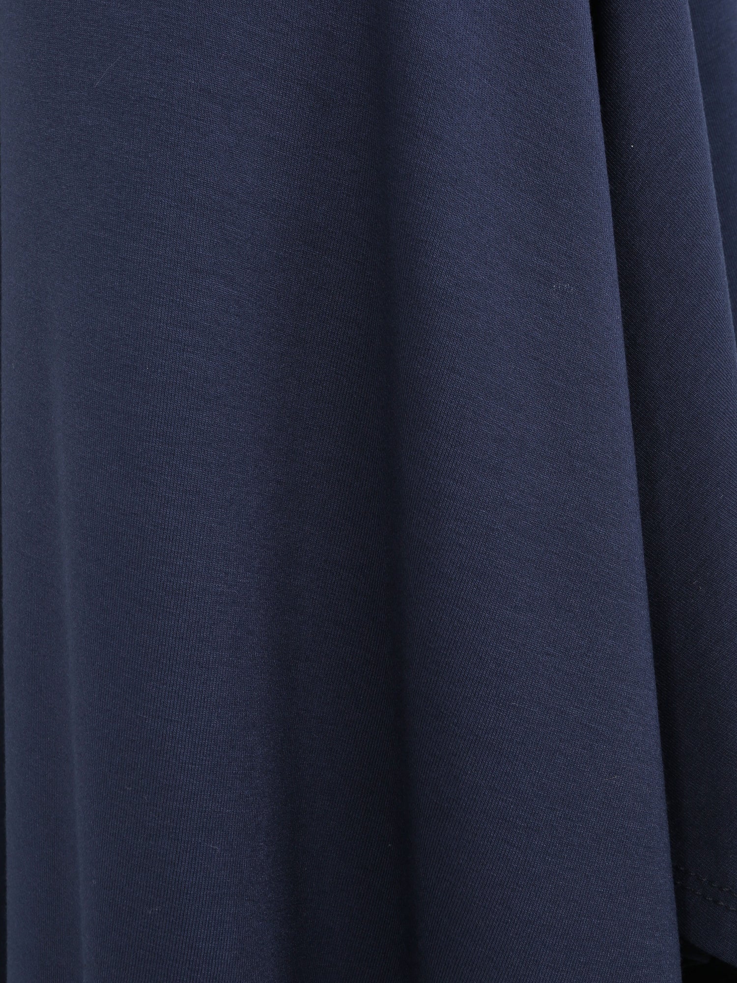 Pantalon ample à bords asymétriques - Marine - 4