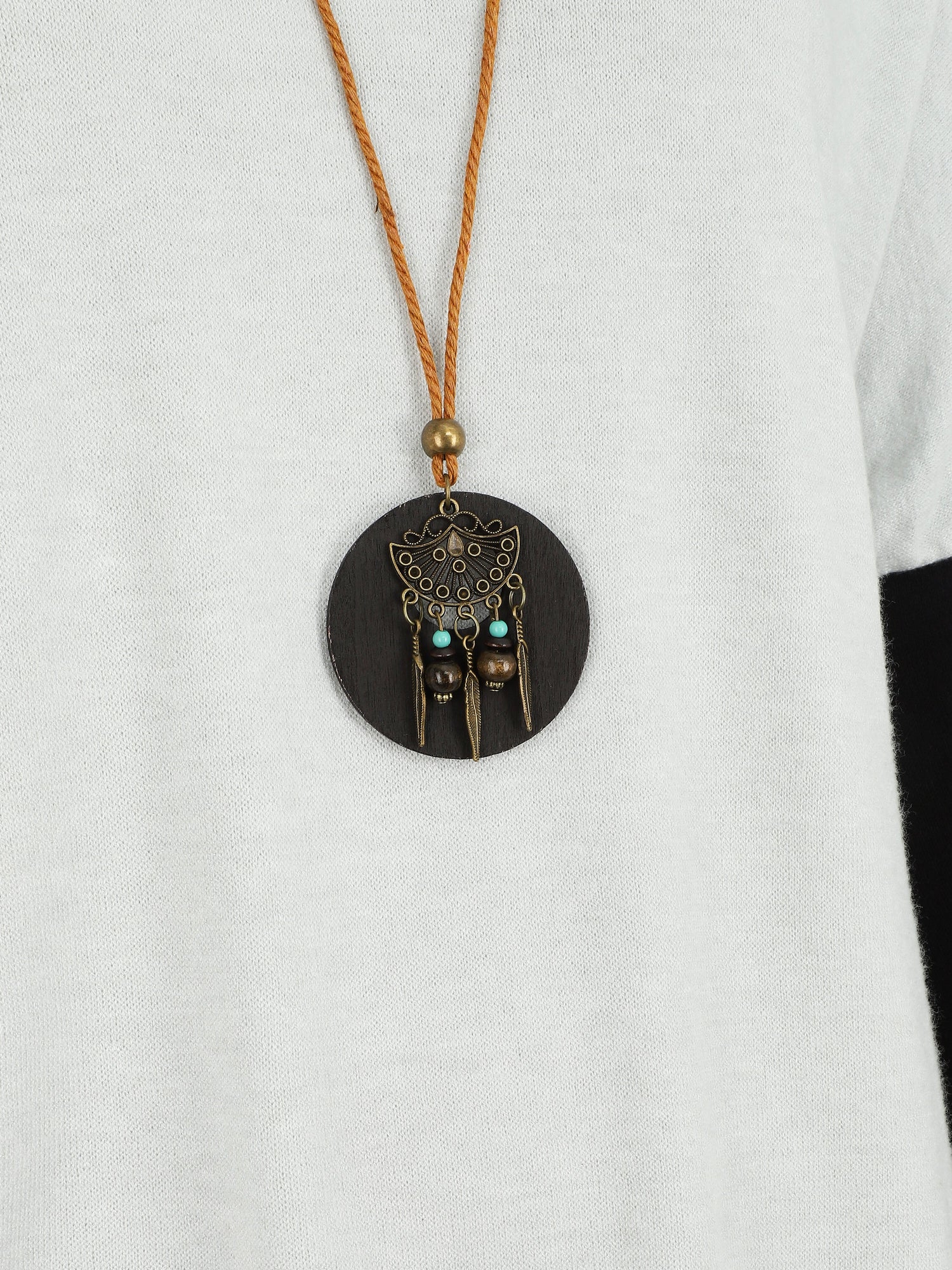 Pull chauve-souris à bas asymétrique - Blanc - 3