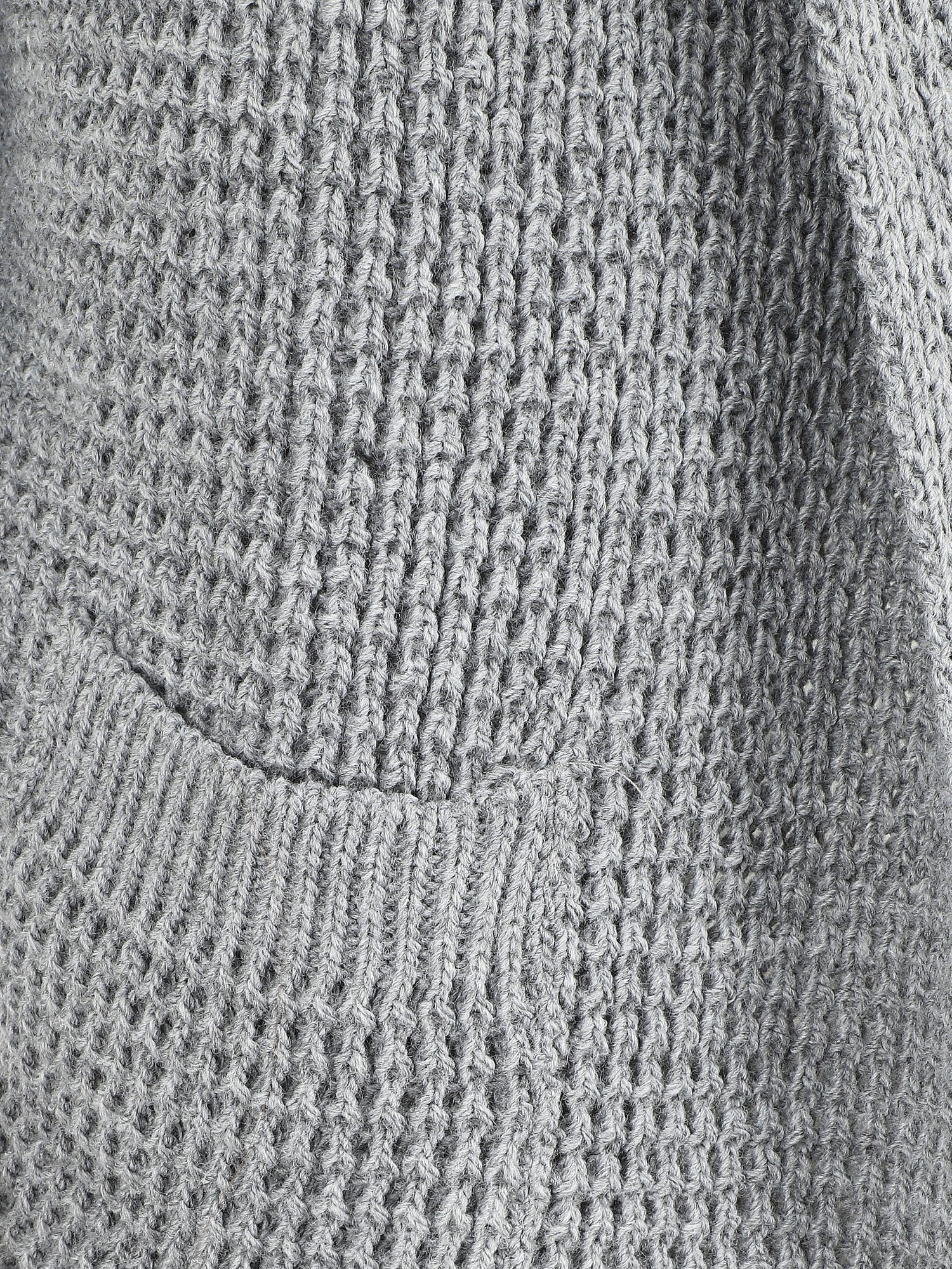 Gilet manches courtes et col châle - Gris - 3