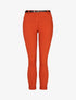 Pantalon 7/8 uni à revers - Terre de sienne - 1