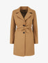 Manteau long classique - Camel - 4