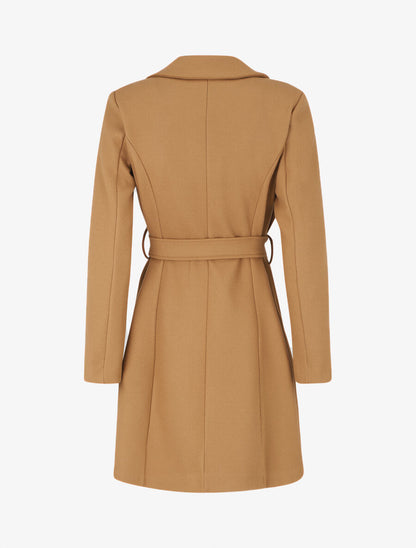 Manteau long classique - Camel - 2