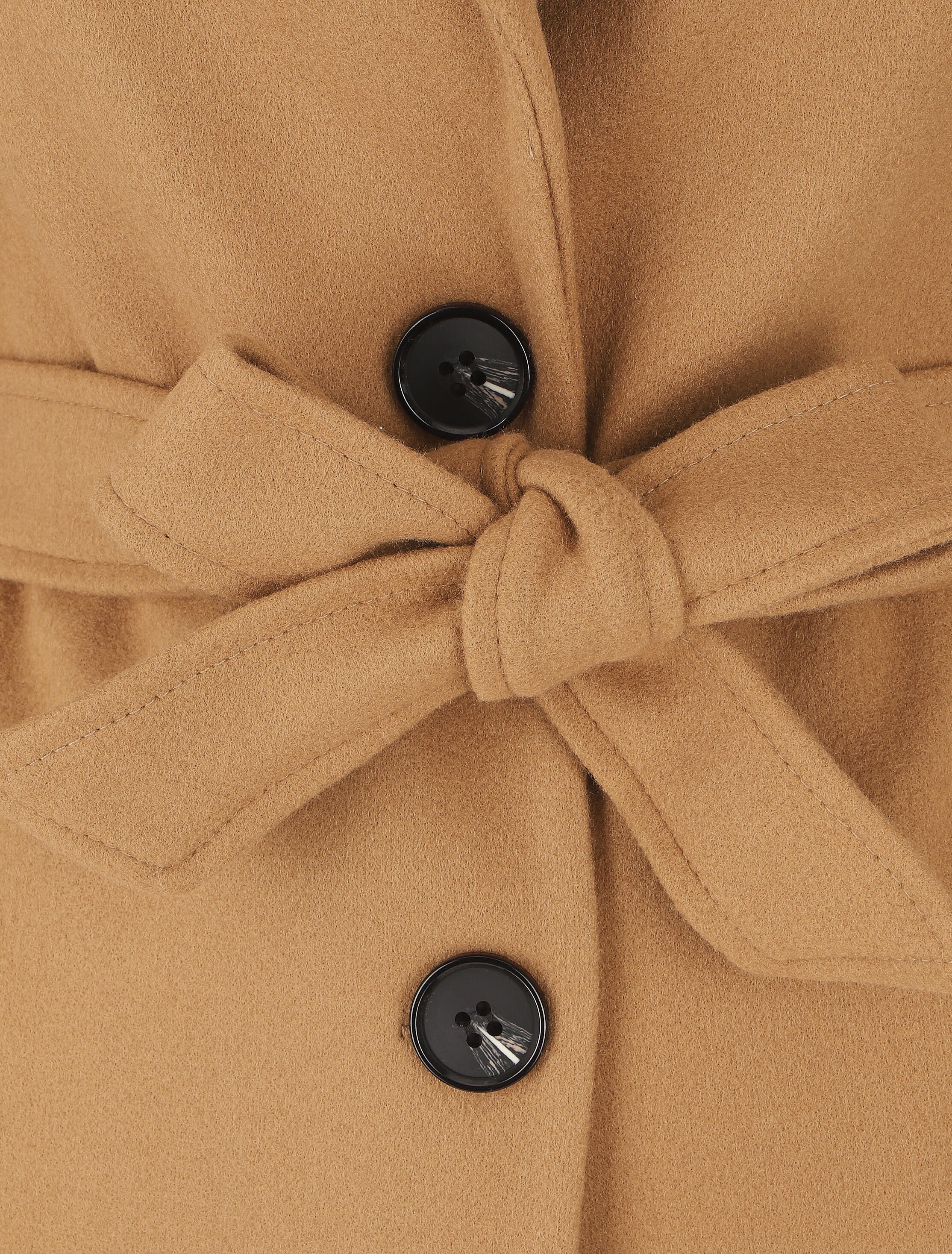 Manteau long classique - Camel - 3