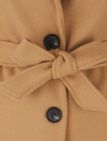 Manteau long classique - Camel - 3
