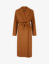 Manteau long ceinturé - Camel - 5