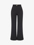 Pantalon classique à taille élastiquée - Noir - 4