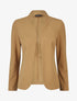 Veste fluide à col cranté - Camel - 4