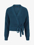 Gilet cache-coeur uni - Bleu canard - 5