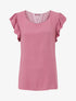 Top sans manches uni dos en crochet - Vieux rose - 5