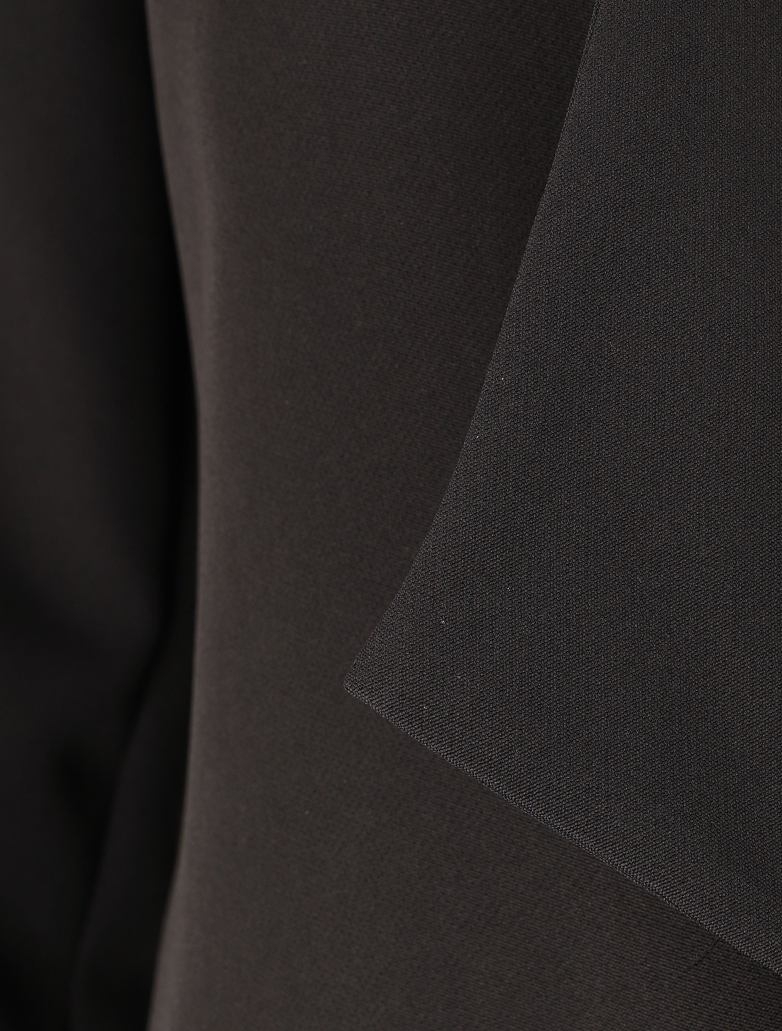 Blazer uni à poches zippées - Noir - 3