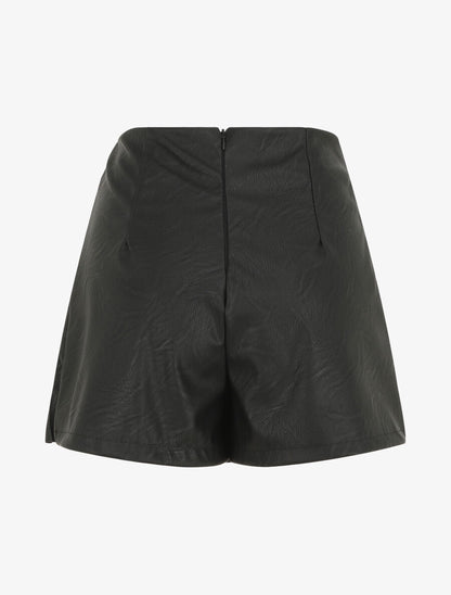 Short en simili trompe l&