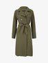 Trench long ceinturé - Kaki - 5