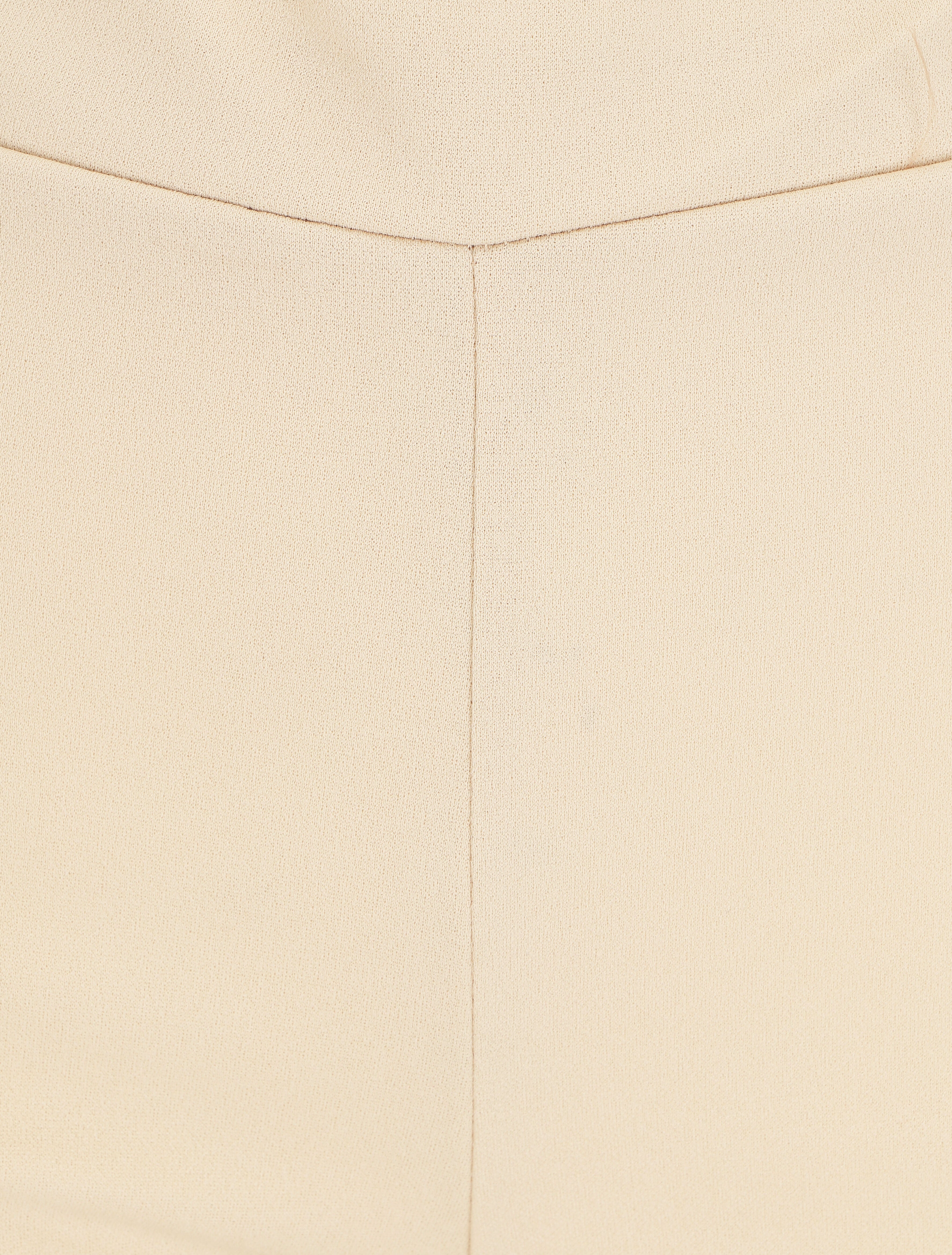 Pantalon fluide uni - Beige - 3
