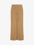 Pantalon fluide uni - Camel - 1