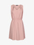 Robe courte sans manches à chaîne - Rose - 5