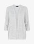 Gilet mi-long oversize - Gris clair - 4