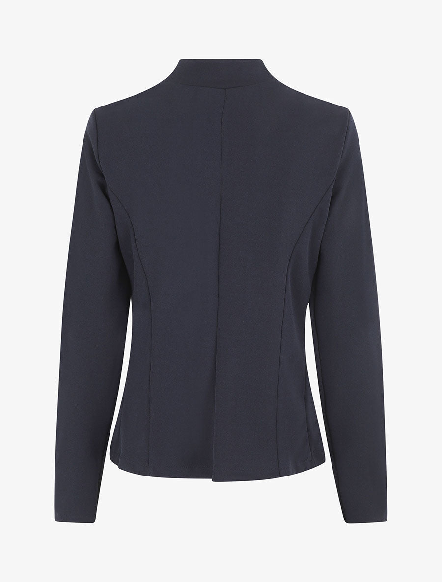 Veste classique coupe droite - Marine - 2