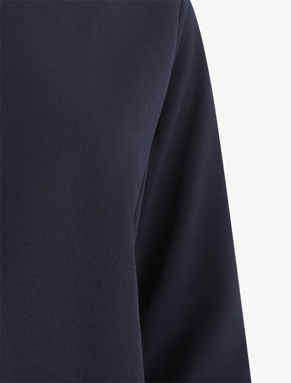 Veste classique coupe droite - Marine - 3