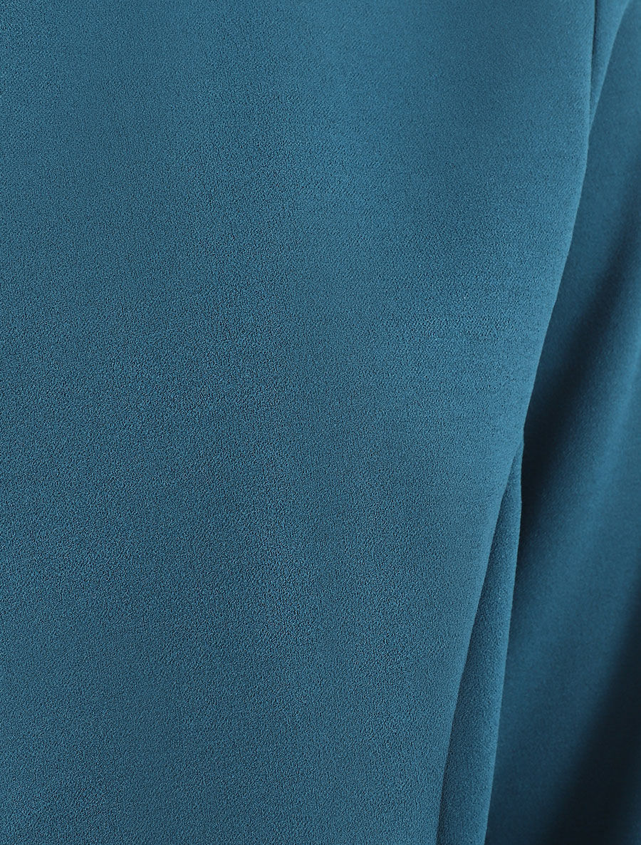 Veste classique coupe droite - Bleu canard - 3
