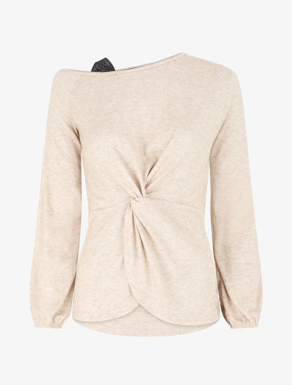 Pull fin croisé à l&
