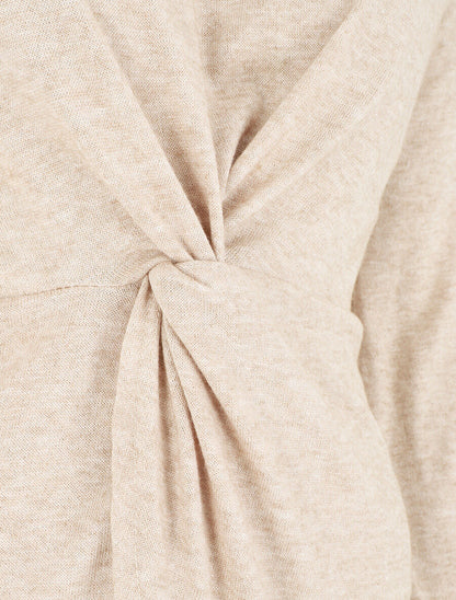 Pull fin croisé à l&